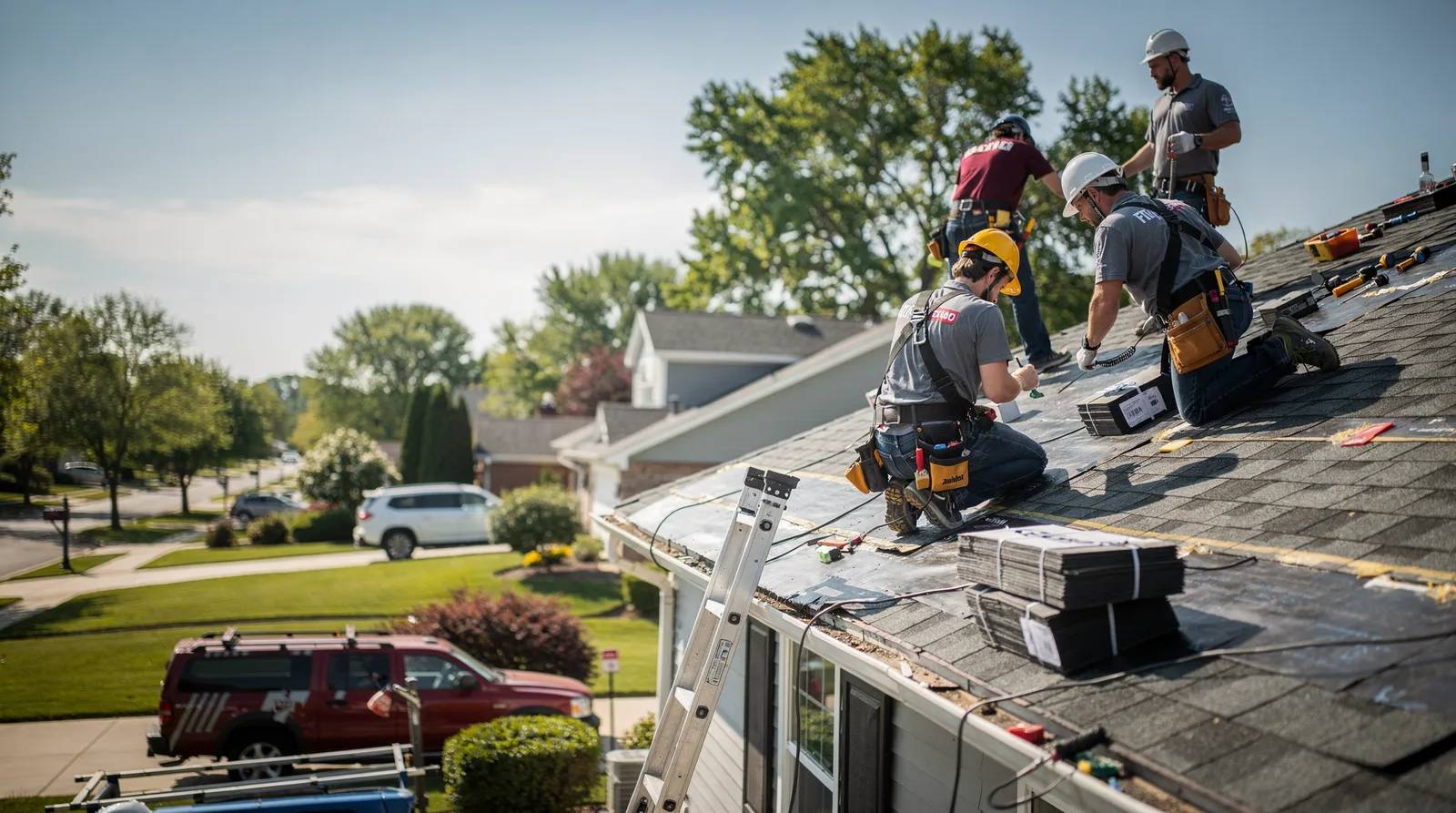 Roof Repair in Jefferson, ME around you
